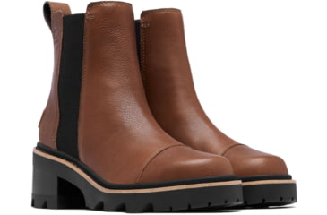 Image of Sorel Joan Now Chelsea Boots - Women's, Velvet Tan/Black, 11, 204845124211