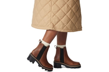 Image of Sorel Joan Now Chelsea Boots - Women's, Velvet Tan/Black, 11, 204845124211