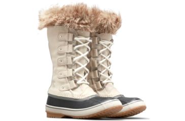 Image of Sorel Joan Of Arctic Boots - Womens, Dark Stone, Sea Salt, 11, 1855131278-11