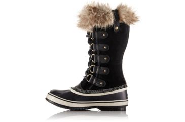 Image of Sorel Joan Of Arctic Rain Boot - Womens, Black, Stone, 6.5, 1708791010-6.5