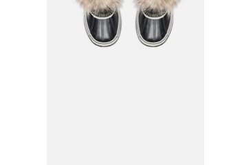Image of Sorel Joan Of Arctic Rain Boot - Womens, Black, Stone, 6.5, 1708791010-6.5