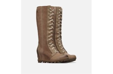 Image of Sorel Joan Of Arctic Wedge II Tall Boot - Womens, Ash Brown, 7, 1821251240-7