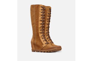 Image of Sorel Joan Of Arctic Wedge II Tall Boot - Womens, Camel Brown, 9.5, 1808591224-9.5
