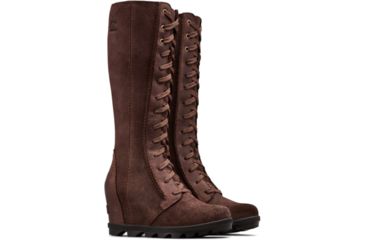 Image of Sorel Joan Of Arctic Wedge II Tall Boots - Womens, Cattail, 10, 1808591908-10