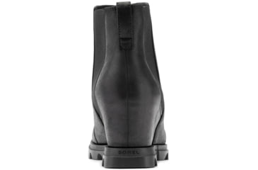 Image of Sorel Joan Of Arctic Wedge III Chelsea Bootie - Women's, Black, Sea Salt, 11, 1951131010-11