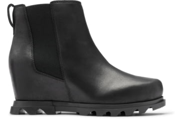 Image of Sorel Joan Of Arctic Wedge III Chelsea Bootie - Women's, Black, Sea Salt, 11, 1951131010-11