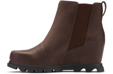Image of Sorel Joan Of Arctic Wedge III Chelsea Bootie - Women's, Blackened Brown, Black, 9.5, 1978171-205-9.5