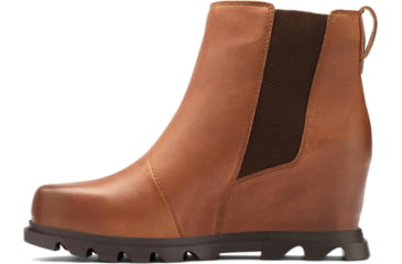 Image of Sorel Joan Of Arctic Wedge III Chelsea Bootie - Women's, Hazelnut, Blackened Brown, 8, 1978171-245-8
