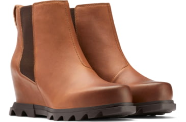 Image of Sorel Joan Of Arctic Wedge III Chelsea Bootie - Women's, Hazelnut, Blackened Brown, 8, 1978171-245-8