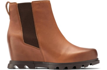 Image of Sorel Joan Of Arctic Wedge III Chelsea Bootie - Women's, Hazelnut, Blackened Brown, 8, 1978171-245-8