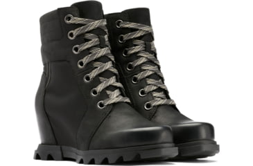 Image of Sorel Joan Of Arctic Wedge III Lexie Booties - Women's, Black, Jet, 7.5, 1951141-010-7.5