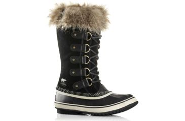 Image of Sorel Joan Of Arctic Winter Boot - Women's-Black/White-6.5