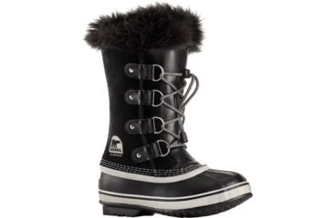 Image of Sorel Joan Of Arctic Winter Boot - Youth-Black/Oyster-1 Youth