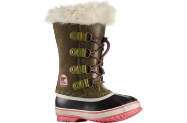 Image of Sorel Joan Of Arctic Winter Boot - Youth-Nori/Winter Rose-5 Youth