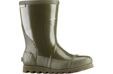 Image of Sorel Joan Rain Short Gloss Rubber Boot - Women's-Nori/Zest-Medium-6