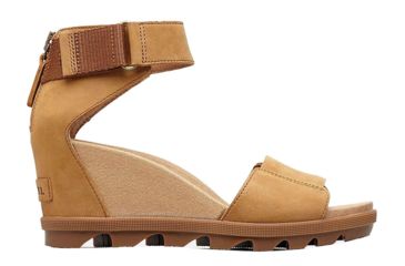 Image of Sorel Joanie Ii Ankle Strap Casual Sandals - Women's, Camel Brown, 8, 1841101224-8