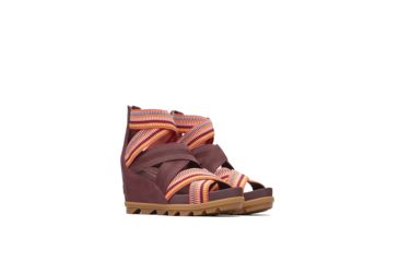 Image of Sorel Joanie II Strap Casual Boots - Women's, Elderberry, 5, 1855551521-5