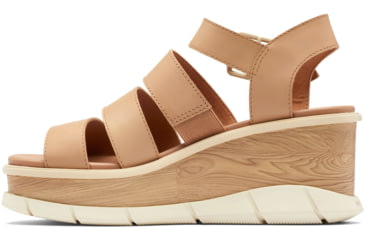 Image of Sorel Joanie III Ankle Strap Sandals - Womens, Honest Beige/Chalk, 9.5 US, 1999391-247-9.5