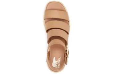 Image of Sorel Joanie III Ankle Strap Sandals - Womens, Honest Beige/Chalk, 9.5 US, 1999391-247-9.5