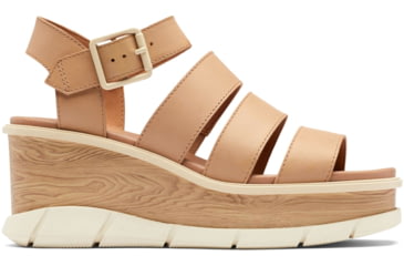 Image of Sorel Joanie III Ankle Strap Sandals - Womens, Honest Beige/Chalk, 9.5 US, 1999391-247-9.5