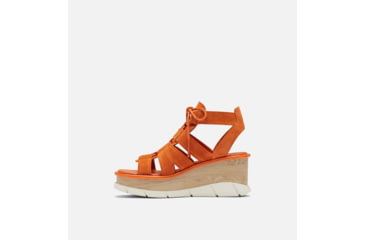 Image of Sorel Joanie III Lace Wedge Sandals - Womens, Desert Sun/Chalk, 10 US, 1999371-806-10