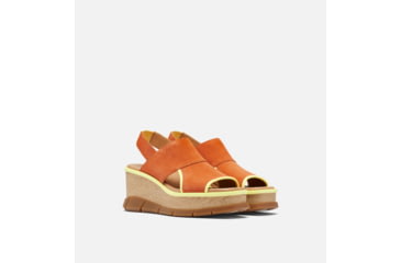 Image of Sorel Joanie III Slingback Wedge Sandals - Womens, Desert Sun/Tranquil Yellow, 7.5 US, 1988471-806-7.5