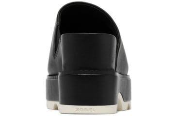 Image of Sorel Joanie IV Slide Wedge Sandals - Womens, Black/Sea Salt, 5.5, 2069791-010-5.5
