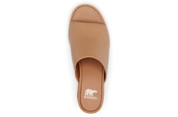 Image of Sorel Joanie IV Slide Wedge Sandals - Womens, Honest Beige/Gum 2, 10, 2069791-246-10