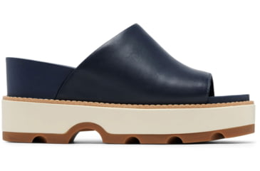Image of Sorel Joanie IV Slide Wedge Sandals - Womens, India Ink/Gum 2, 7, 2069791-419-7