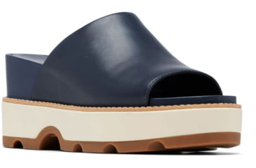 Image of Sorel Joanie IV Slide Wedge Sandals - Womens, India Ink/Gum 2, 7, 2069791-419-7