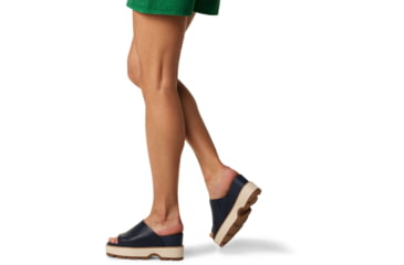 Image of Sorel Joanie IV Slide Wedge Sandals - Womens, India Ink/Gum 2, 7, 2069791-419-7