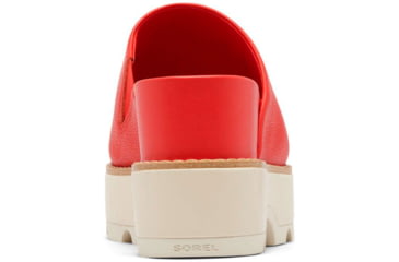 Image of Sorel Joanie IV Slide Wedge Sandals - Womens, Red Glo/Sea Salt, 6, 2069791-617-6