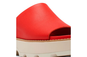 Image of Sorel Joanie IV Slide Wedge Sandals - Womens, Red Glo/Sea Salt, 6, 2069791-617-6