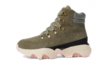 Image of Sorel Kinetic Impact Caribou WP Boots - Womens, Stone Green/Chalk, 7US, 2058691397-7