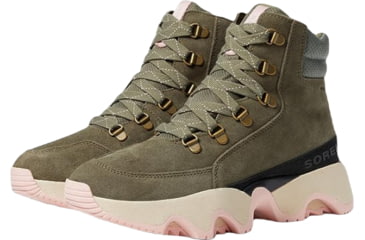 Image of Sorel Kinetic Impact Caribou WP Boots - Womens, Stone Green/Chalk, 7US, 2058691397-7