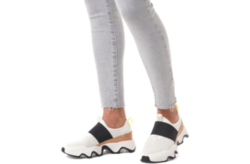 Image of Sorel Kinetic Impact II Strap Sneakers - Womens, Sea Salt/Black, 8 US, 2039951-125-8