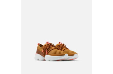 Image of Sorel Kinetic Impact Lace Sneakers - Womens, Burnished Amber, Coral Glow, 11, 1942111-795-11