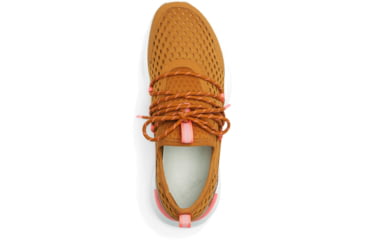 Image of Sorel Kinetic Impact Lace Sneakers - Womens, Burnished Amber, Coral Glow, 8, 1942111-795-8