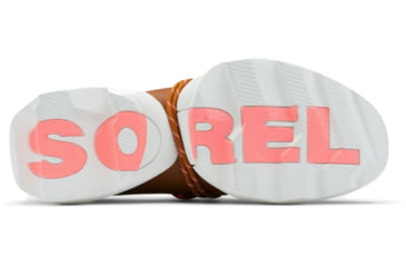 Image of Sorel Kinetic Impact Lace Sneakers - Womens, Burnished Amber, Coral Glow, 8, 1942111-795-8