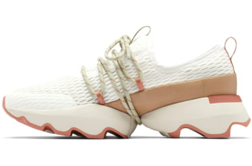 Image of Sorel Kinetic Impact Lace Sneakers - Womens, Sea Salt, Stone Green, 7, 1986491-125-7