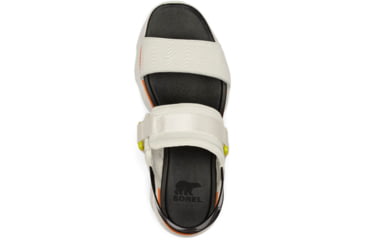 Image of Sorel Kinetic Impact Slingback Heel Sandals - Womens, Sea Salt/Black, 7.5 US, 2035221-125-7.5