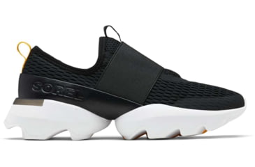 Image of Sorel Kinetic Impact Strap Sneakers - Womens, Black/White, 7.5 US, 1999491-010-7.5