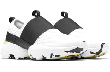 Image of Sorel Kinetic Impact Strap Sneakers - Womens, White, Bolt, 9.5, 1999491-100-9.5