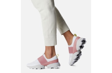 Image of Sorel Kinetic Impact Strap Sneakers - Womens, White/Moonstone, 8 US, 1999491-101-8