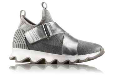 Image of Sorel Kinetic Sneak Casual Shoes - Women's, Dove/White, 10.5 US, 1787921081-10.5