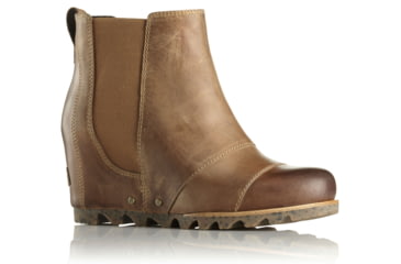 Image of Sorel Lea Wedge Casual Boot - Women's-Elk-Medium-9.5