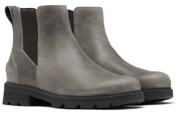 Image of Sorel Lennox Chelsea Bootie - Women's, Quarry, 7 US, 1930981052-7