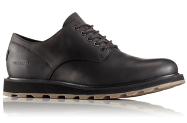 Image of Sorel Madson Oxford Waterproof Leather Casual Boot, Mens, Black, 11 US, 1750191010-11