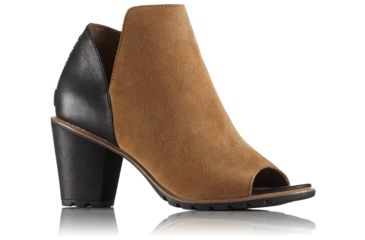 Image of Sorel Nadia Bootie Suede Casual Boot, Womens, Camel Brown, 9.5 US, 1787251224-9.5