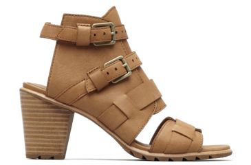 Image of Sorel Nadia Buckle Ii Casual Sandals - Womens, Camel Brown, 6.5, 1848211224-6.5